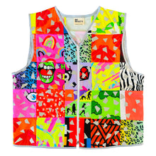 Load image into Gallery viewer, Patchwork hivis - recycled bottles
