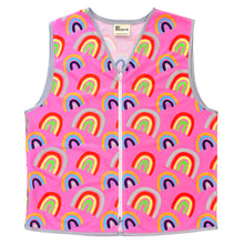 Load image into Gallery viewer, Rainbow Bright - Reflective Cycling Vest - Recycled Bottles