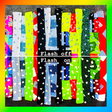 Load image into Gallery viewer, Birki Scrunchie - Fluro Orange Lycra