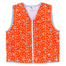 Load image into Gallery viewer, 60's Flowers - Reflective Bicycle Vest - Recycled Bottles