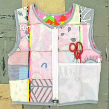 Load image into Gallery viewer, Patchwork hivis - recycled bottles