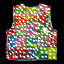 Load image into Gallery viewer, Patchwork hivis - recycled bottles