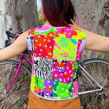 Load image into Gallery viewer, Patchwork hivis - recycled bottles