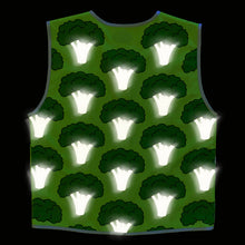 Load image into Gallery viewer, Broccoli Reflective Vest - recycled bottles
