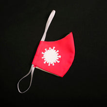 Load image into Gallery viewer, Hot Coral Reflect'o Face Mask