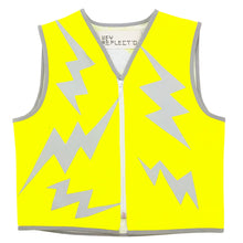 Load image into Gallery viewer, Lightning - Kids Cycling Vest - Recycled Bottles