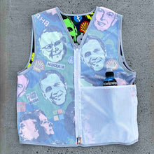 Load image into Gallery viewer, Long Vest - Two Sides Of The Same Coin - Recycled Bottles
