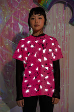 Load image into Gallery viewer, Pink Spatter HIVIS Reflective T Shirt - Short Sleeved / Long Sleeved