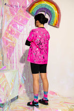 Load image into Gallery viewer, Pink Spatter HIVIS Reflective T Shirt - Short Sleeved / Long Sleeved