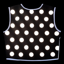 Load image into Gallery viewer, Black OR Coral Polka Dot - Cotton/Recycled polyester