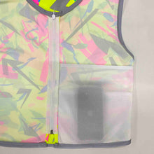 Load image into Gallery viewer, Fluro texta - Reflective Bike Vest - Recycled Bottles
