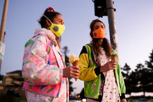 Load image into Gallery viewer, Yellow Reflect'o Face Mask