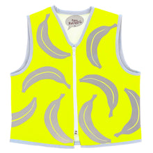 Load image into Gallery viewer, Cool Banana - Kids High Visibility Reflective Vest - Recycled Bottles
