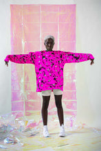 Load image into Gallery viewer, Pink Spatter HIVIS Reflective T Shirt - Short Sleeved / Long Sleeved
