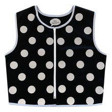 Load image into Gallery viewer, Black OR Coral Polka Dot - Cotton/Recycled polyester