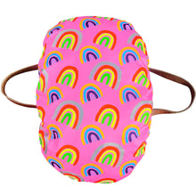 Load image into Gallery viewer, Rainbow - High Visibility Backpack Cover - Recycled Bottles
