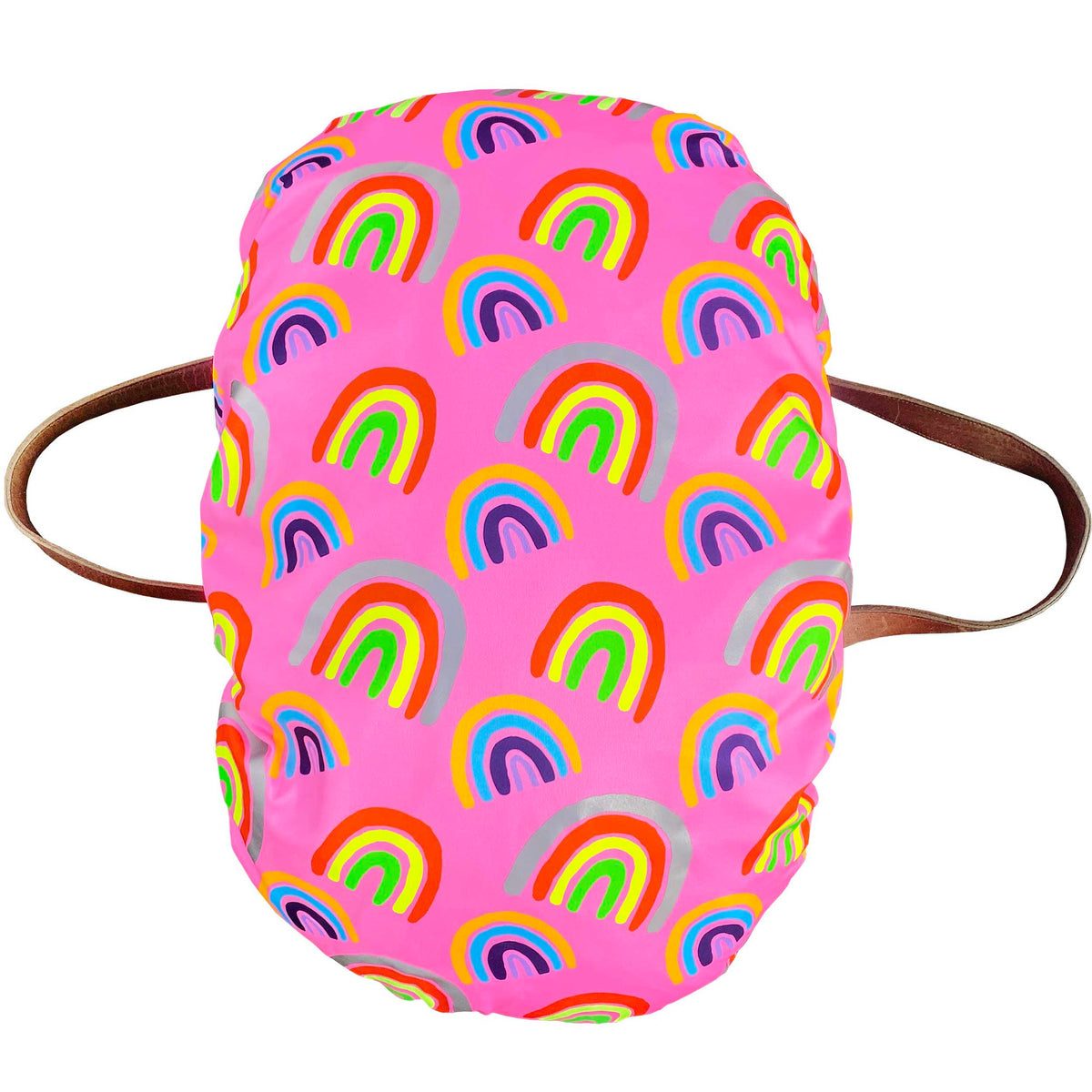 Rainbow High Visibility Backpack Cover Recycled Bottles – Hey