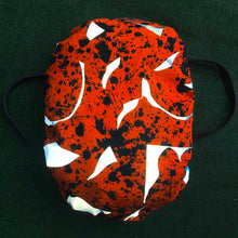 Load image into Gallery viewer, Orange Universe - Cycling Backpack Cover - Hemp/Organic cotton SOLD OUT