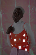 Load image into Gallery viewer, Vintage Squares Reflective Camisole