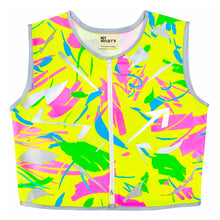 Load image into Gallery viewer, Fluro texta - Reflective Bike Vest - Recycled Bottles
