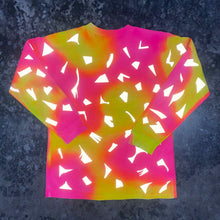 Load image into Gallery viewer, 80's Pink yellow Reflector T-Shirt - Short Sleeved / Long Sleeved