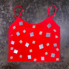 Load image into Gallery viewer, Vintage Squares Reflective Camisole