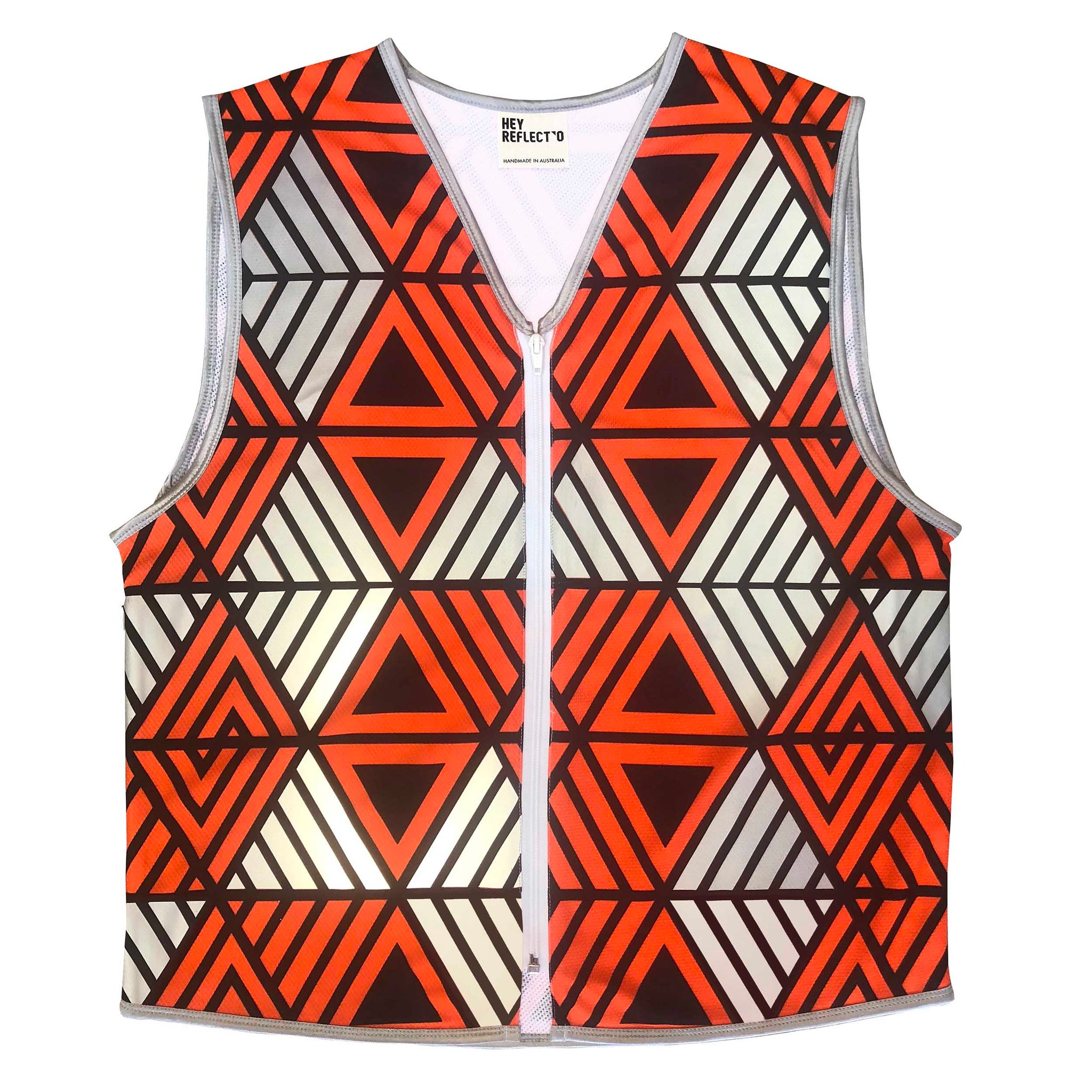 Hi vis fashion cycling vest