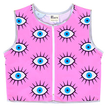Load image into Gallery viewer, Yellow OR Pink  - ALL EYES ON ME - reflective vest
