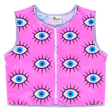 Load image into Gallery viewer, Yellow OR Pink  - ALL EYES ON ME - reflective vest
