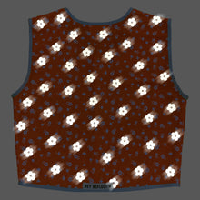 Load image into Gallery viewer, 60's Flowers - Reflective Bicycle Vest - Recycled Bottles
