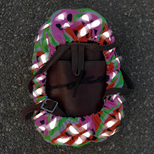 Load image into Gallery viewer, Watermelon Reflective Bag Cover - Recycled Bottles
