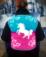 Load image into Gallery viewer, Unicorn Reflective Vest - Hemp/Organic Cotton
