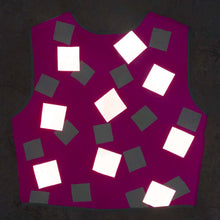 Load image into Gallery viewer, Vintage Pink Squares High Visibility - Hemp/Organic Cotton
