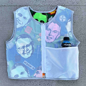 Two Sides Of The Same Coin - Bike Vest - Recycled Bottles