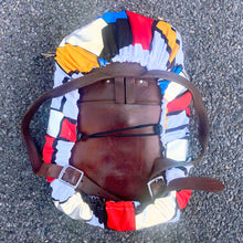 Load image into Gallery viewer, Mondrian - Reflective Bag Cover - Recycled Bottles
