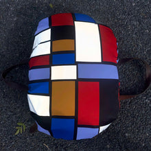 Load image into Gallery viewer, Mondrian - Reflective Bag Cover - Recycled Bottles
