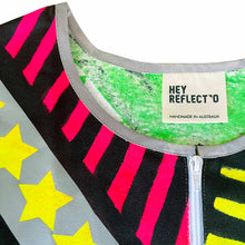 Load image into Gallery viewer, You&#39;re a Star Reflective Cycling Vest - Hemp/Organic Cotton

