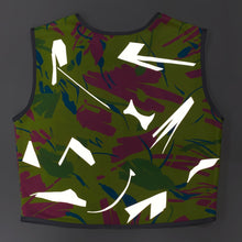 Load image into Gallery viewer, Fluro texta - Reflective Bike Vest - Recycled Bottles
