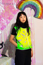 Load image into Gallery viewer, POW! Hey Reflect o Bicycle Vest - Hemp/Organic Cotton
