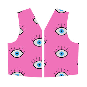 Eco Evil Eye Reflective Vest for Kid, Size 8