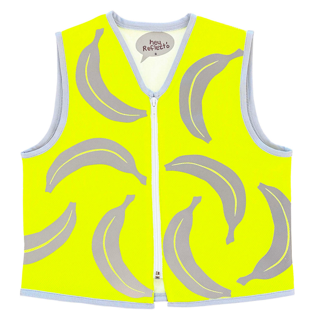 Cool Banana - Kids High Visibility Reflective Vest - Recycled Bottles