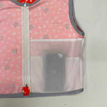 Load image into Gallery viewer, 60&#39;s Flowers - Reflective Bicycle Vest - Recycled Bottles
