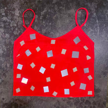 Load image into Gallery viewer, Vintage Squares Reflective Camisole
