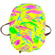 Load image into Gallery viewer, 80&#39;s Fluro - Reflective Backpack Cover - Recycled Bottles
